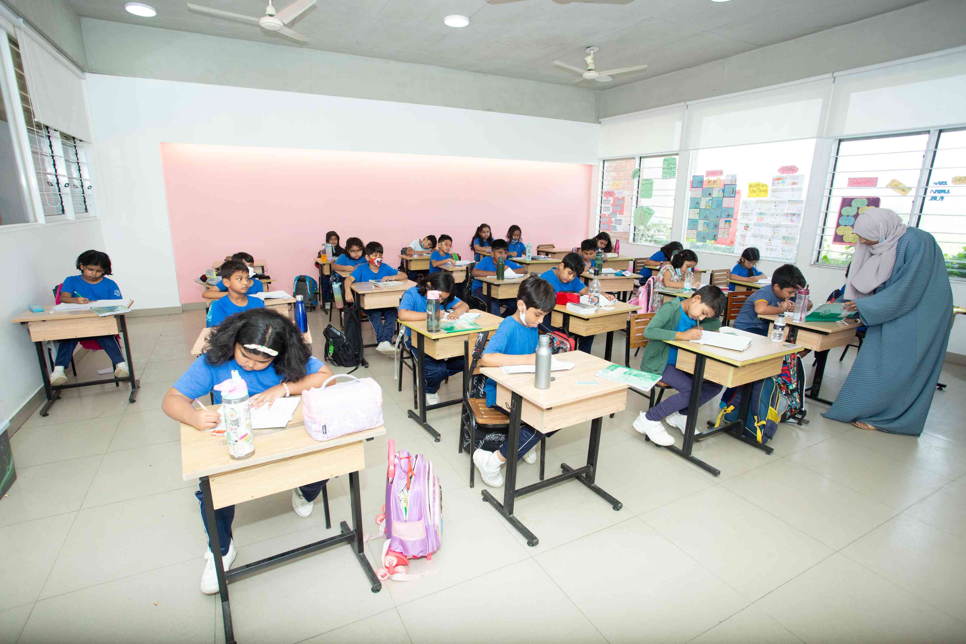 Classrooms at Sir John Wilson School