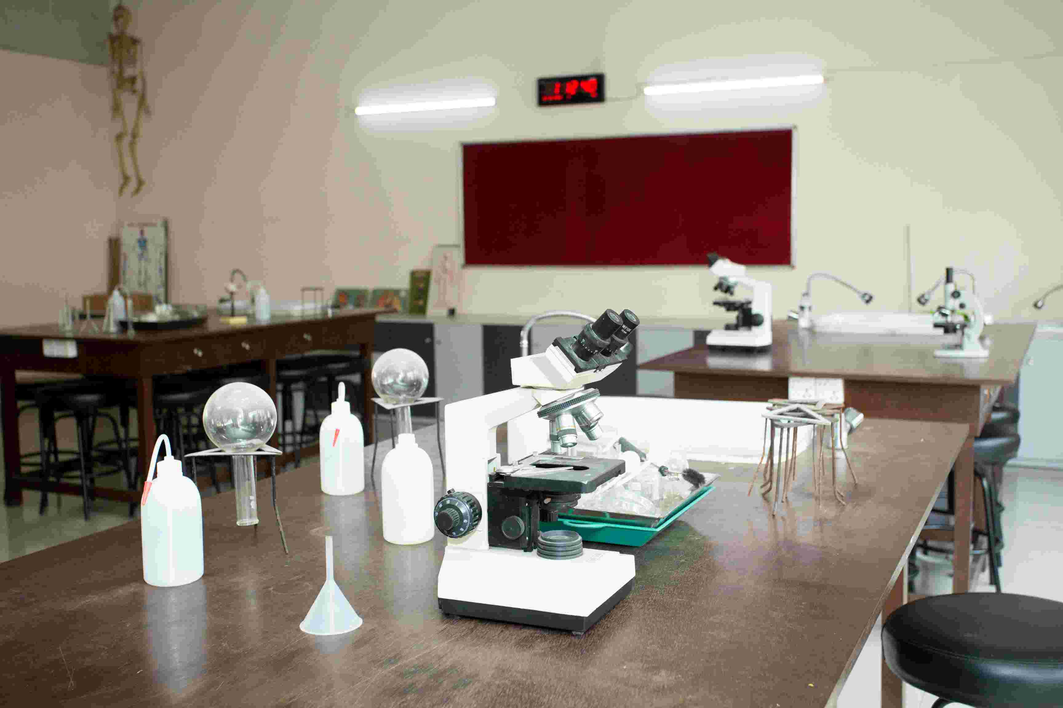 Science lab learning